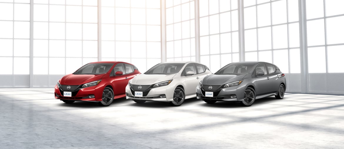 Nissan LEAF lineup